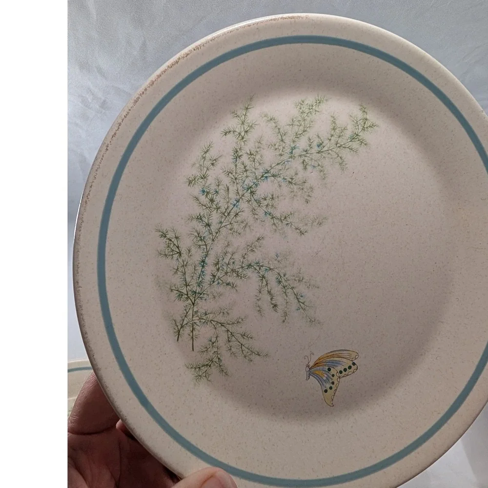 Lenox Temper Ware Fancy Free Bread‎ Plates 6 3/8
